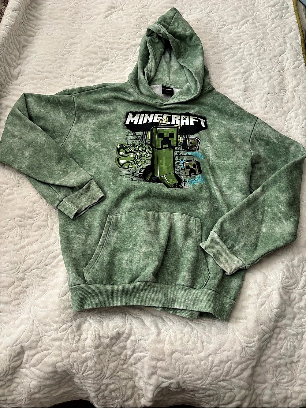 Minecraft Graphic Hoodie Size XL